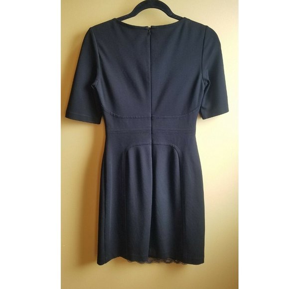 TRINA TURK XS 2 0 EDISON LBD BLACK DRESS - Picture 2 of 5